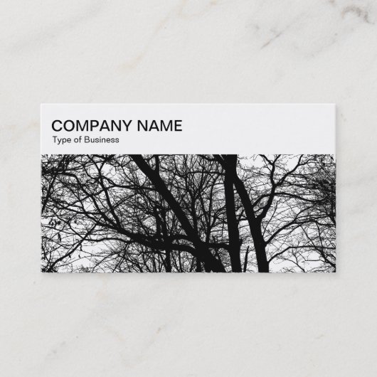Panneau supérieur - Carte de visite de branches à (Devant)