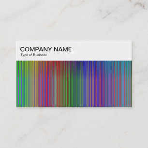 Panneau supérieur - Carte de visite de lignes de s