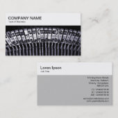 Panneau supérieur - Carte de visite détaillé de la (Devant / Derrière)