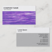 Panneau supérieur - Carte de visite d'interférence (Devant / Derrière)