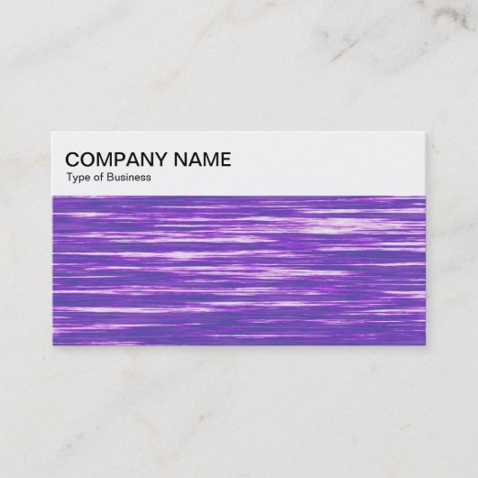 Panneau supérieur - Carte de visite d'interférence (Devant)