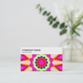 Panneau supérieur - Carte de visite Kaleidoscopic (Debout devant)