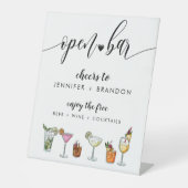 panneau supérieur du mariage de la barre ouverte (Recto)