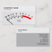 Panneau supérieur - Mètre VU 01 Carte de visite (Devant / Derrière)