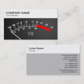 Panneau supérieur - Mètre VU 02 Carte de visite (Devant / Derrière)