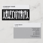 Panneau supérieur - Outils - Blanc sur Carte de vi (Devant / Derrière)