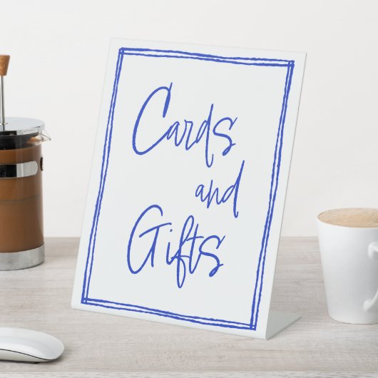 Panneau Tableau Cartes Et Cadeaux Dessinés À La Ma (In SItu)