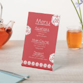 Panneau Tabletop Chic dans Cherry Pedestal (In SItu)