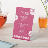 Panneau Tabletop Chic en Framboise (In SItu)