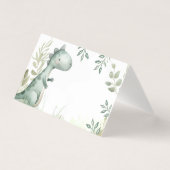 Panneau Tablette Dinosaure One-A-Saurus Boy (Front)