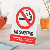 Panneau Tablette non fumeur (In SItu)