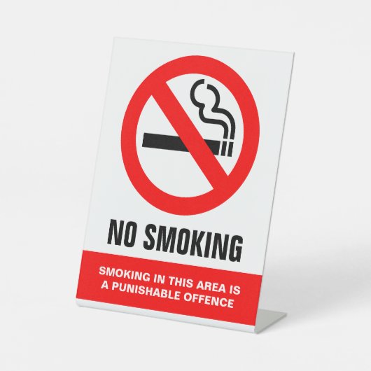 Panneau Tablette non fumeur (Recto)