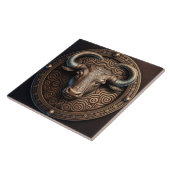 Panneau Taurus Zodiac Taurus Horoscope Carreaux cé (Côté)