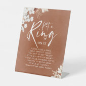 Panneau Terracotta Fleurs Blanches Bohème Mets Un  (Recto)