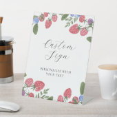 Panneau texte personnalisé Berries Sweet Summer Be (In SItu)