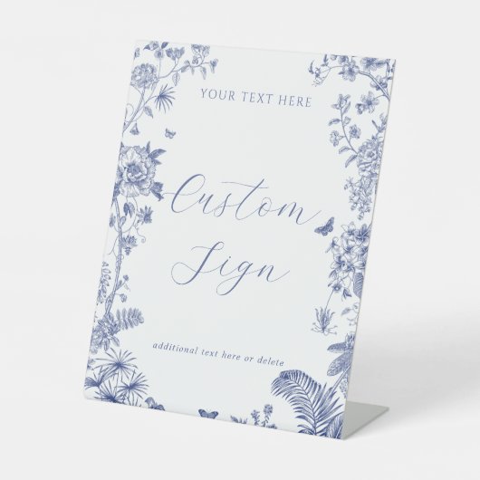 Panneau Texte personnalisé d'une Fête des mariées  (Recto)