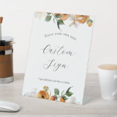 Panneau Texte personnalisé Orange Blossoms (In SItu)