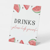 Panneau Un dans un melon Signal Watermelon Boisson (Recto)