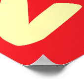 Panneau Vente importante, 25% Promo Poster (Coin)