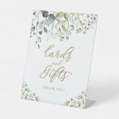 Panneau Verdure Carte Aquarelle Et Cadeaux (Recto)