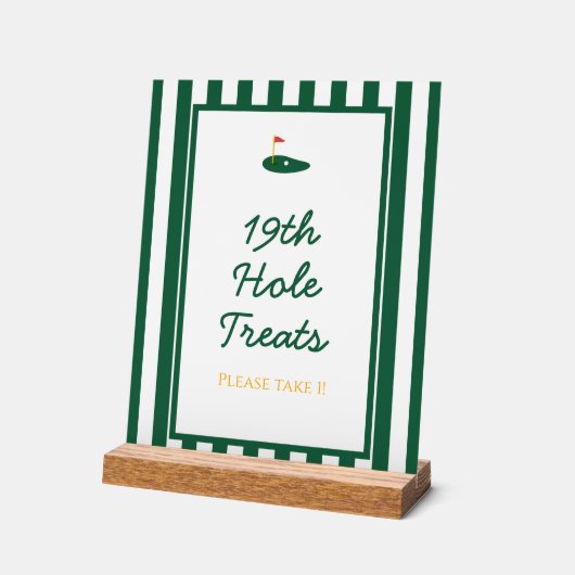 Panneau Vert Grille Master Golf Sweet Dessert (Angle)