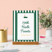 Panneau Vert Grille Master Golf Sweet Dessert (Mariage)