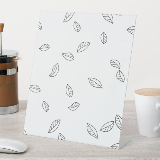 Panneau vertical du socle gris foncé (In SItu)