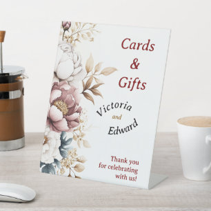 Panneau Victorian Peony Luxe Cartes et Cadeaux