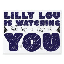 Panneau Vous Regardant À Yard