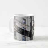 Panneau Wall Street New York City Mug (Devant gauche)