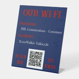 Panneau Wi-Fi JML
