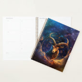 Panneau Zodiac Capricorne Design d'aquarelle (Devant avec enveloppe)