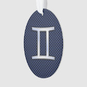 Panneau Zodiac Gemini Marine Blue Carbon Fiber Pri (devant)