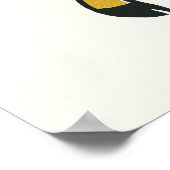 Panneau Zodiaque Taurus Bull Boho Poster d'astrolo (Coin)