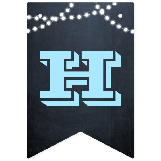 Panneaux Chalkboard Bleu Tout Ocassion Bannière Pe (Deuxième drapeau)