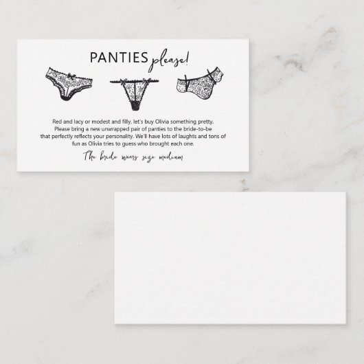 Panneaux de jeu S'il vous plaît insérer la carte (Devant / Derrière)