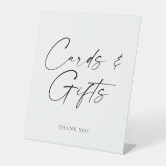 Panneaux de piédestal pour Cartes & Cadeaux