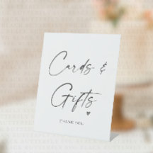 Panneaux de piédestal pour cartes et cadeaux
