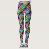 Panneaux de surf 2A-2D Options d'image Leggings (Devant)