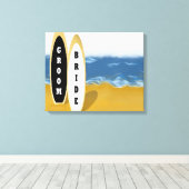 Panneaux de Surf de mariée et de chambre en toile  (Insitu (Plancher de Bois))