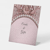 Panneaux de table à fleurs roses (Recto)