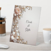 Panneaux de table Fleurs roses et blanches douces (In SItu)