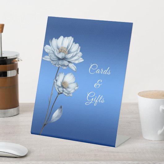 Panneaux de tablette bleu aquarelle (In SItu)