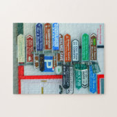 Panneaux indicateurs en Irlande Puzzle (Horizontal)