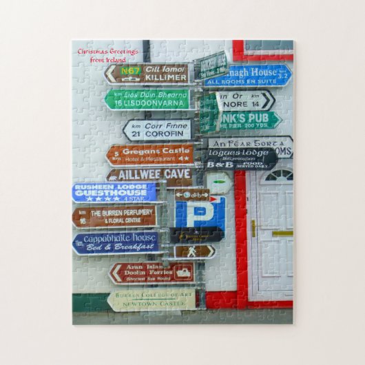 Panneaux indicateurs en Irlande Puzzle (Vertical)