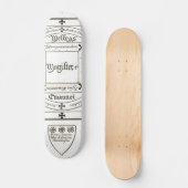 Panneaux magiques Skateboard (Recto)