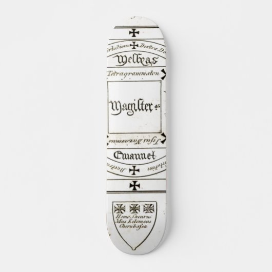 Panneaux magiques Skateboard (Devant)