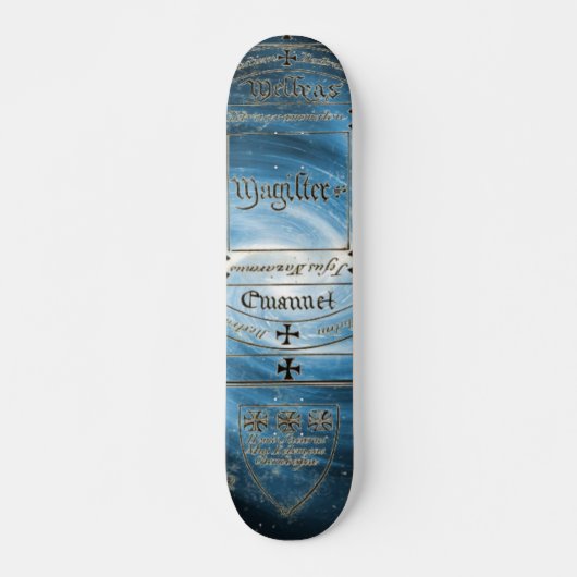 Panneaux magiques Skateboard (Devant)