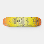 Panneaux magiques Skateboard (Horz)