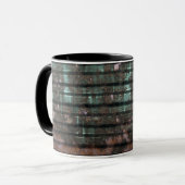 Panneaux métalliques 2 Mug (Devant gauche)